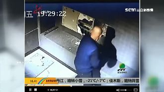 東北阿伯就是狂！醉後徒手拆警局牆