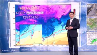 明晨低溫僅12度　30日回暖過跨年
