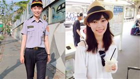 正妹女警助迷路男／中央社