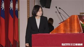 總統蔡英文出席陸海空軍將官晉任布達暨授階典禮  圖／記者林敬旻攝