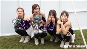 職棒球員工會高爾夫公益賽啦啦隊（圖／記者王怡翔攝）