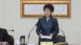 中國國民黨主席洪秀柱主持中常會 圖／記者林敬旻攝