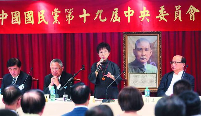 洪秀柱「顧人怨」　引3位副主席微詞