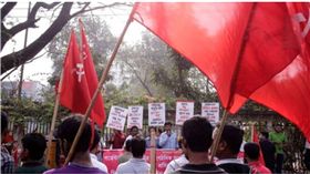 孟加拉,成衣工人,工人,成衣廠,代工,抗議,罷工,開除,英國廣播公司　圖／翻攝自BBC