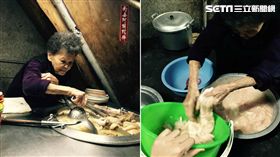 90歲,婆婆,米粉湯,永和,,阿婆,阿嬤,攤位,攤子,新北,愛心,善心,善良,無償,幫忙,盛湯,暖,陳滿月,美食-圖／黃姓民眾授權提供，請勿任意翻攝