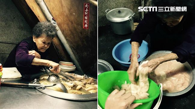 獨／90歲婆受凍擺攤　米粉湯等嘸人