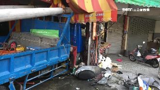 嬤家門前洗東西　貨車衝撞害斷指截肢