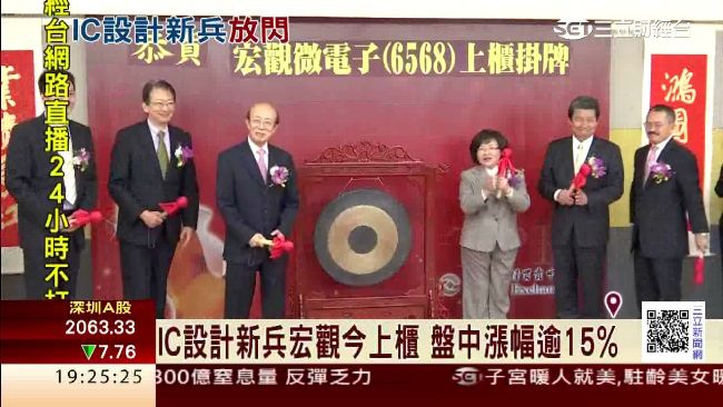 不畏紅潮！IC設計新兵宏觀今上櫃