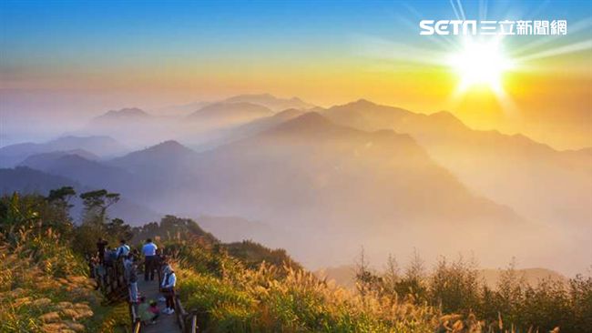 阿里山7:05迎曙光　最低溫5度