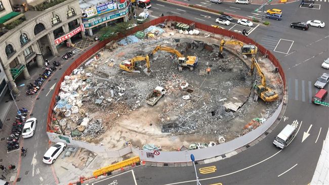 建成圓環夷為平地　正式掰掰改建綠地