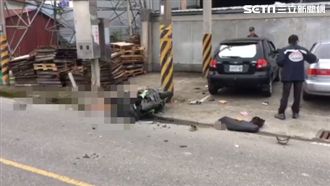 無照騎車逆撞電桿　南投2國中生慘死