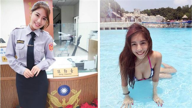「女神級」女警值班中！網：我去自首