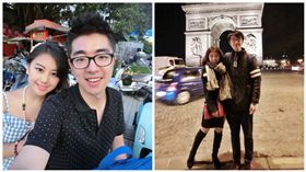 從校服到婚紗　小倆口相戀10年異地9年終步入紅毯
圖/翻攝自郭姐噠微博、視覺志