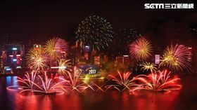 香港跨年倒數煙火音樂匯演　600秒全程直播（香港旅遊發展局）