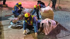 北市清潔員(圖/翻攝自柯文哲臉書)