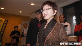 國民黨主席洪秀柱號召軍公教聯合反核食　圖／記者林敬旻攝