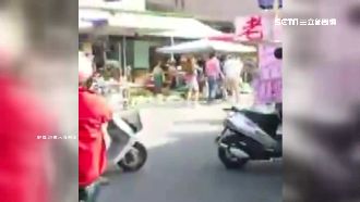 積欠2萬租金　菜販、業者街頭全武行