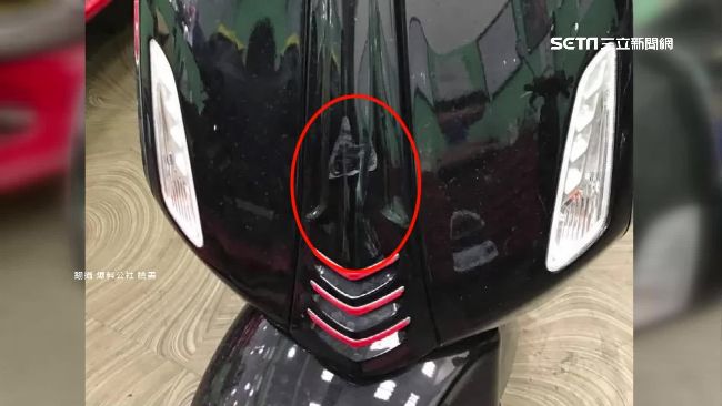 休旅車A倒進口機車　修理費高到嚇人