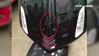 休旅車A倒進口機車　修理費高到嚇人