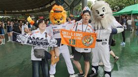 統一獅與西武獅交流活動（圖／統一獅提供）