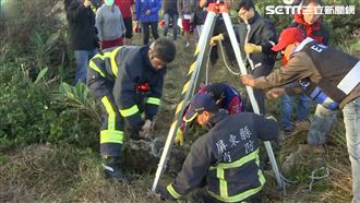 連續三年！龍磐公園看曙光掉十米深洞