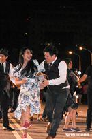 元旦升旗典禮，Big Apple Swing搖擺舞團表演 圖／記者林敬旻攝