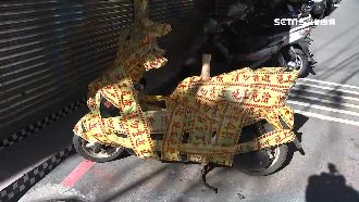 施工條包機車如木乃伊　當心恐觸法！