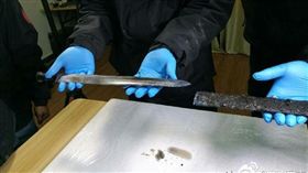 中國河南省出土寶劍。（圖／翻攝自河南考古微博）