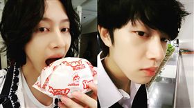 Super Junior成員金希澈。（合成圖／翻攝自金希澈Instagram）