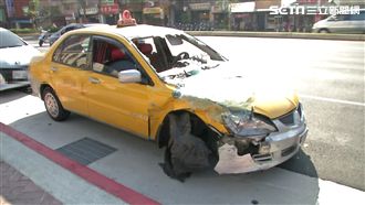 沒吃早餐血糖低　女運將逆向撞車