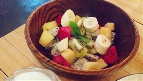 水果,沙拉 圖／翻攝自c_one_chai,IG