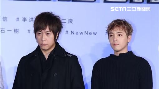 五月天阿信、李洪基出席服裝品牌活動