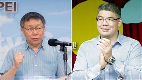 柯文哲、連勝文（合成圖／翻攝自柯文哲、連勝文臉書）