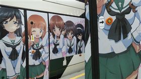 輕軌,乳頭,少女與戰車　圖／翻攝自*nog推特