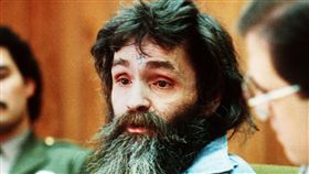美國著名邪教殺人魔曼松（Charles Manson）／圖／美聯社／達志影像