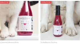 美國科羅拉多州（Colorado）阿波羅高峰公司（Apollo Peak）設計的寵物葡萄酒／翻攝自Apollo Peak官網