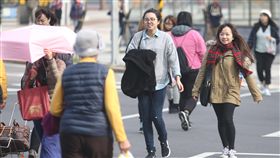 冷、冷氣團、冷颼颼、氣象示意圖／中央社