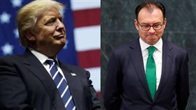 川普（Donald Trump）、維德加瑞（Luis Videgaray）／臉書、（圖／美聯社／達志影像）