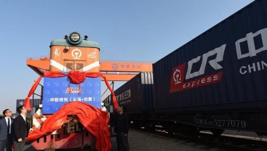 浙江到倫敦鐵路通了　陸首班列車啟程