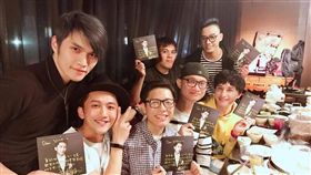 快樂幫,韋禮安,楊程鈞,卓義峰,艾鈞偉,賴駿逸,簡朝崙,蘇清和,快樂星期天-翻攝自楊程鈞臉書