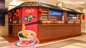 統一麵全台首家快閃立食店。（圖／統一麵提供）