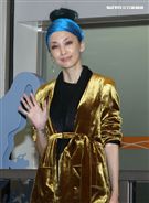 日本藝人中島美嘉來台參加台視紅白藝能大賞。（記者邱榮吉/攝影)