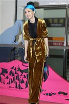 日本藝人中島美嘉來台參加台視紅白藝能大賞。（記者邱榮吉/攝影)