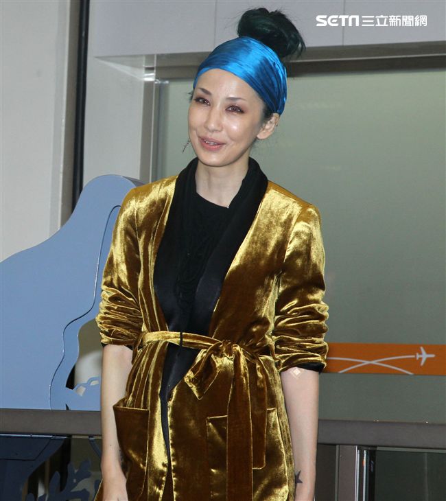 日本藝人中島美嘉來台參加台視紅白藝能大賞。（記者邱榮吉/攝影)