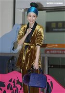 日本藝人中島美嘉來台參加台視紅白藝能大賞。（記者邱榮吉/攝影)