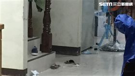 澎湖2家人燒炭身亡　里長急赴現場（駐地拍攝）