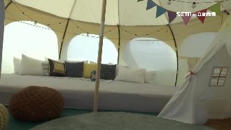免搭帳篷免野炊　露營升級掀奢華風