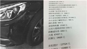 騎士撞賓士抱怨被坑。（圖／取自《小老婆汽機車資訊網》）http://forum.jorsindo.com/thread-2507749-1-1.html