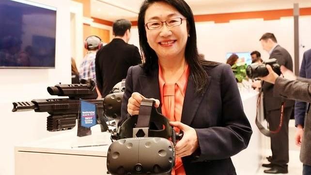 王雪紅率HTC Vive親征CES