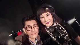 施易男、小明明（圖／翻攝自施易男臉書）